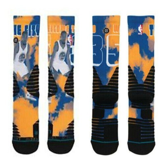 Stance Nba Fusion Basketball Kevin Durant Warriors Crew Socks New Mens Large